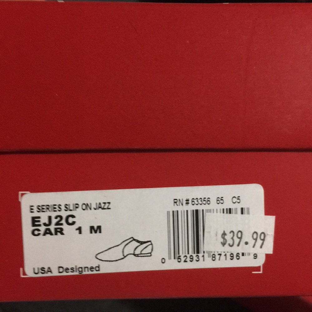 Capezio Caramel Jazz Shoe EJ2-various kids sizes